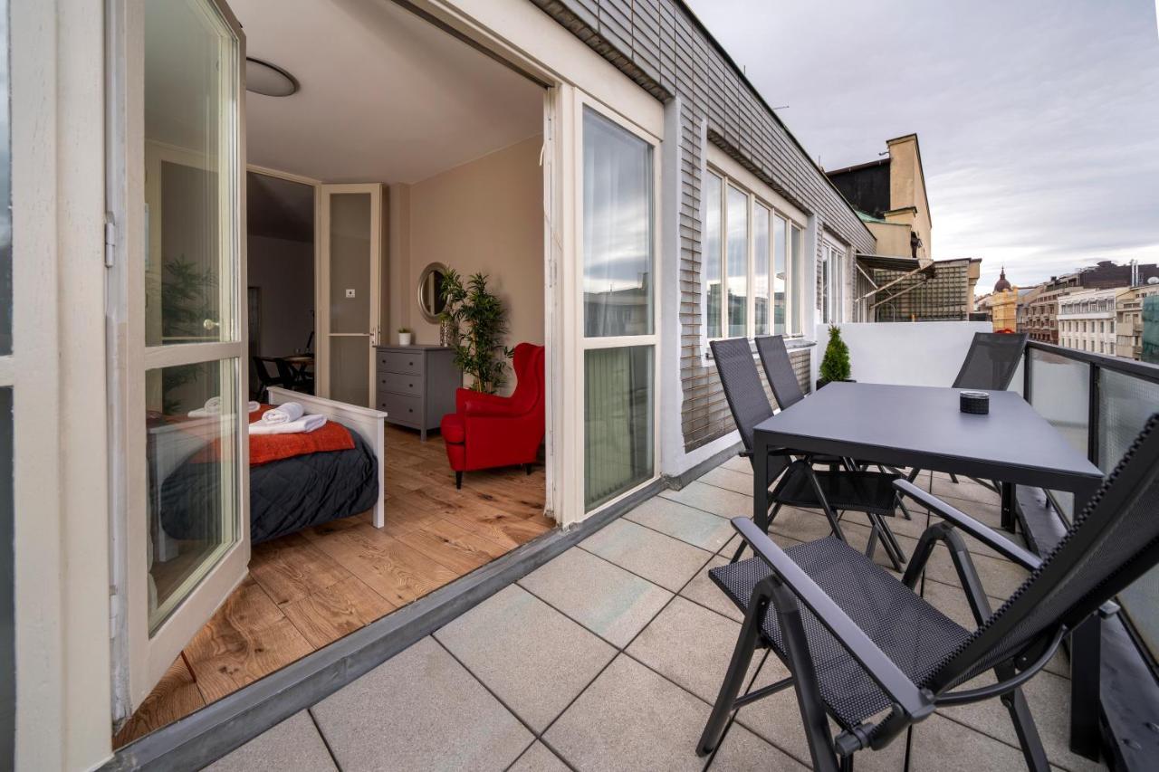 New Town - Apple Apartments Praga Exterior foto